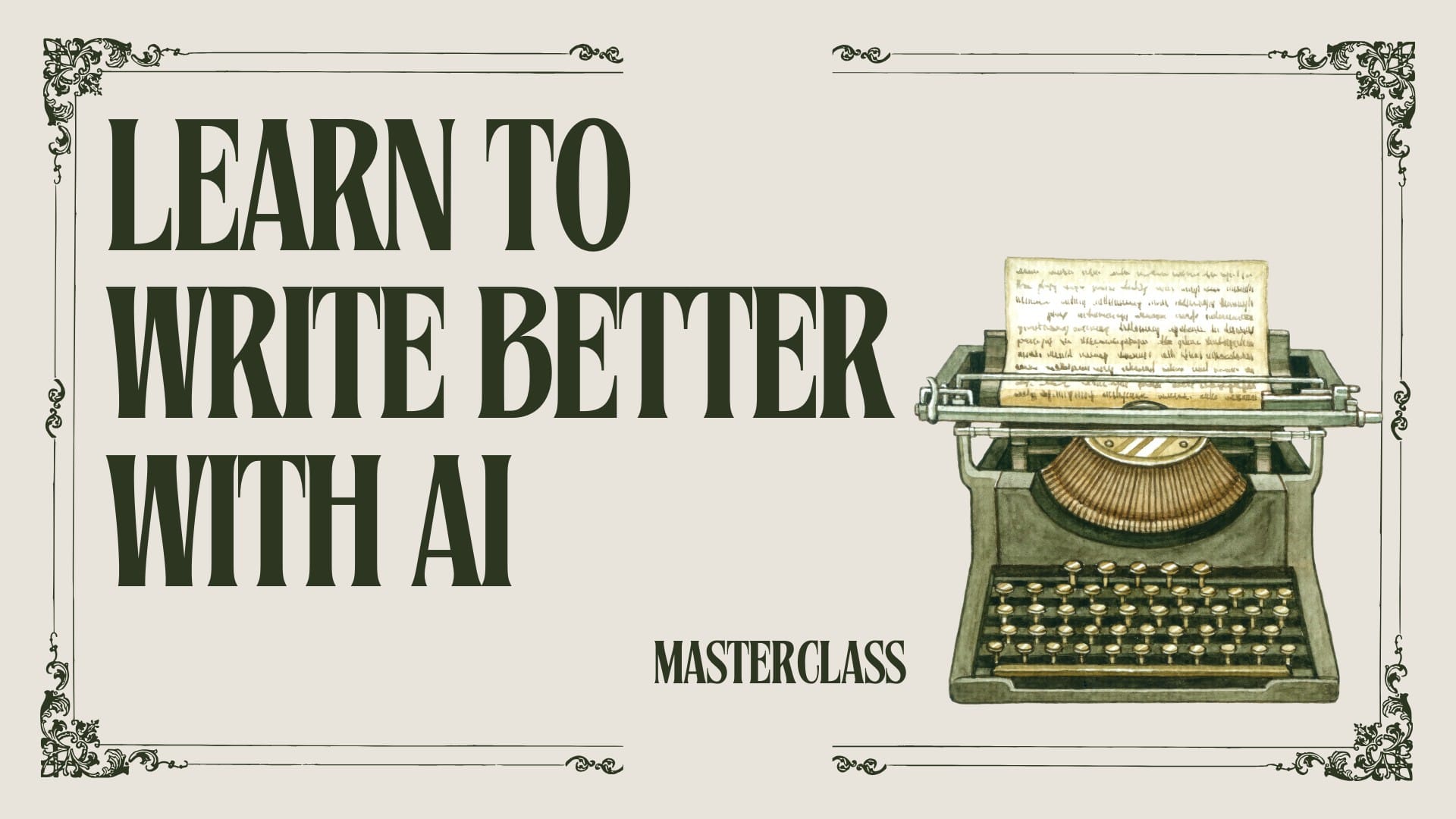 Learn to write better with AI